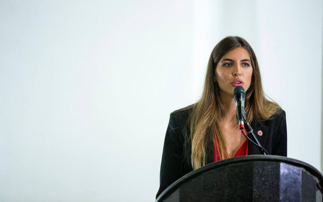 Camilla Fabri: nosotros seguiremos avanzando en paz